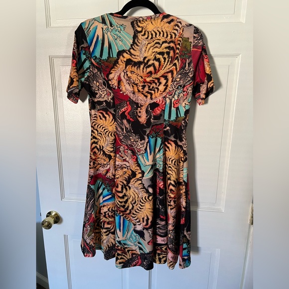 Blackmilk Eye of the Dragon Longline Evil Tee Dress - Picture 4 of 4